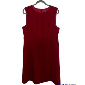 Nine West Sleeveless Party Cocktail Career Dress with Zipper Pockets